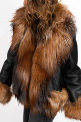 Women's exclusive lambskin coat Alexa Gold